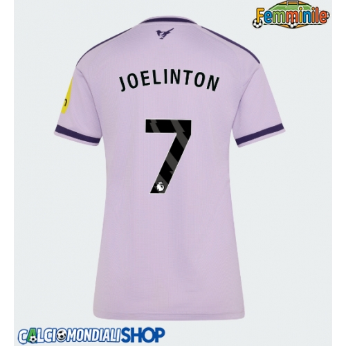 Maglie da calcio Newcastle United Joelinton #7 Terza Maglia Femminile 2026-27 Manica Corta